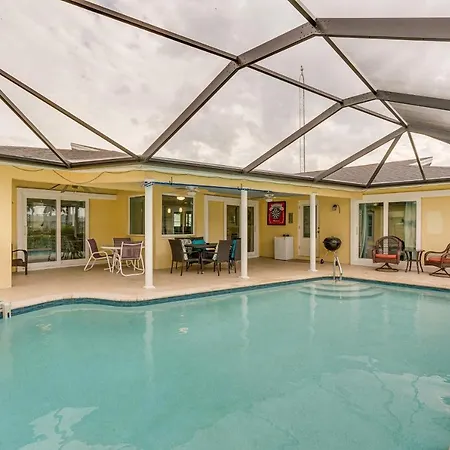 Waterfront North Fort Myers Home With Private Pool!